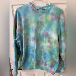 Tie-Dye‎ Women's Sweatshirt- Large